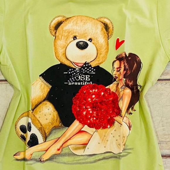 beautiful blouse with rhinestones - Picture 4 of 4